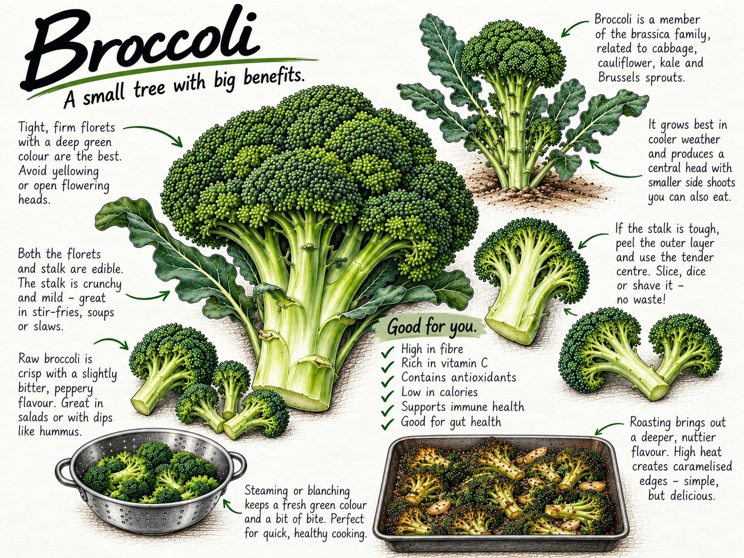 Broccoli — food note hero image